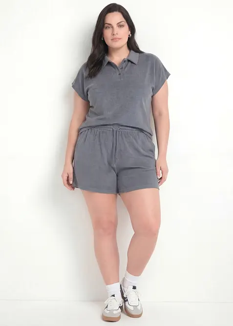 Shorts i frott&eacute;, bonprix
