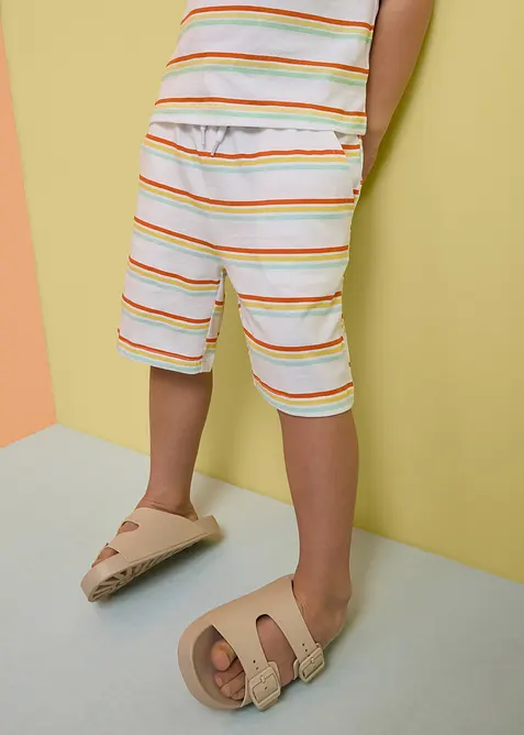 Jersey bermudashorts i 100% &oslash;kologisk bomull (3-pack), bonprix