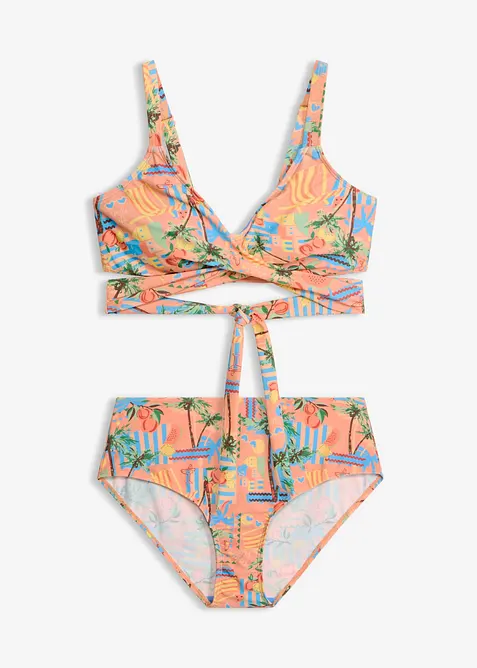 Bustier-bikini i omslagsmodell (2-delt sett), bonprix