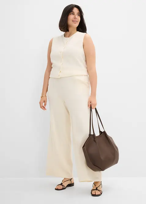 Sommerculotte i strikket materiale, bonprix
