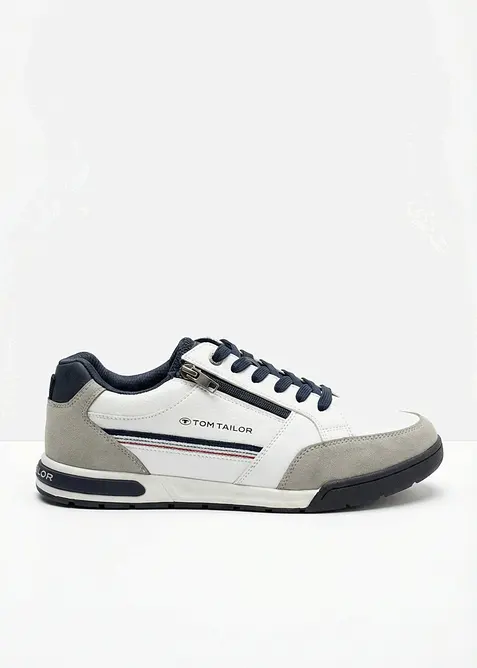 Sneakers med glidel&aring;s fra Tom Tailor, Tom Tailor