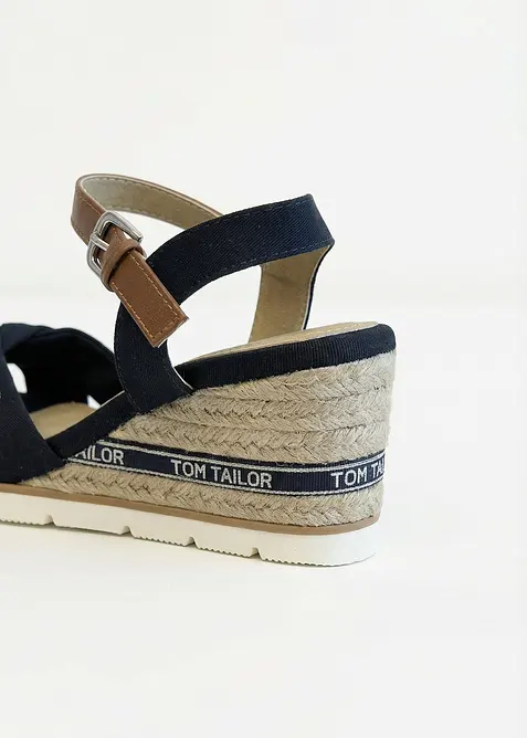 Kilesandaler i baststil fra Tom Tailor, Tom Tailor