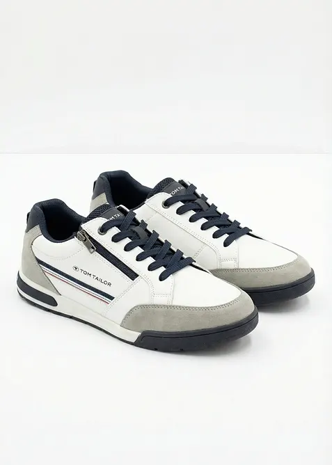 Sneakers med glidel&aring;s fra Tom Tailor, Tom Tailor