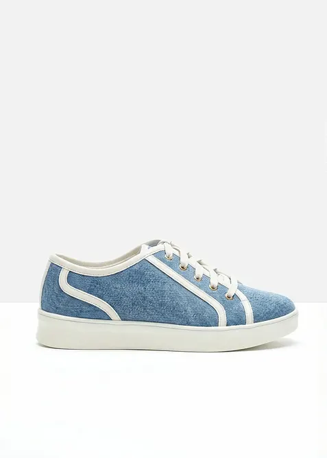 Sneakers i denimstil, bonprix