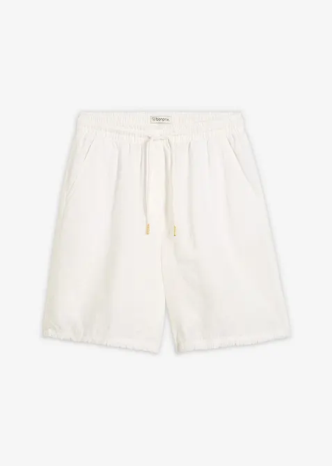 Bermudashorts i 100% lin, bonprix
