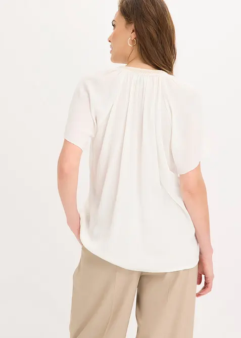 Krinklet viskosetunika, bonprix