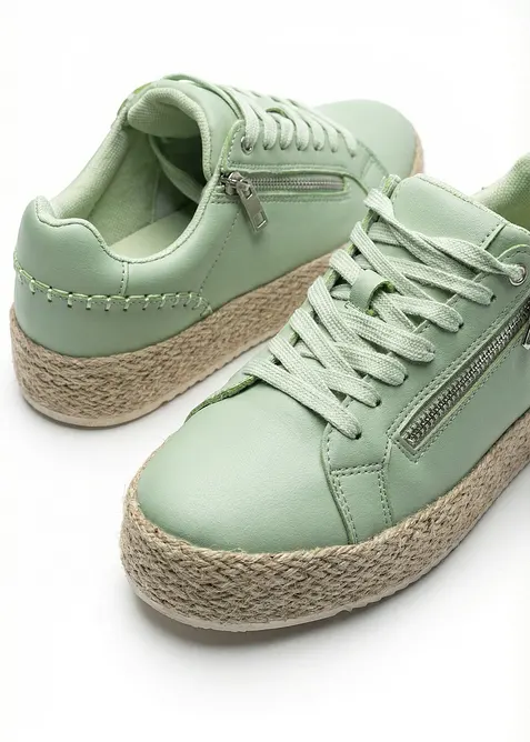Sneakers med glidel&aring;s, bonprix