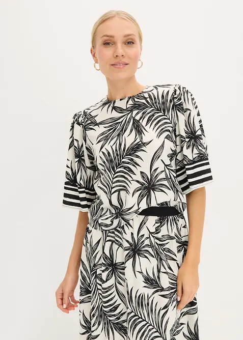 Kortermet bluse, bonprix