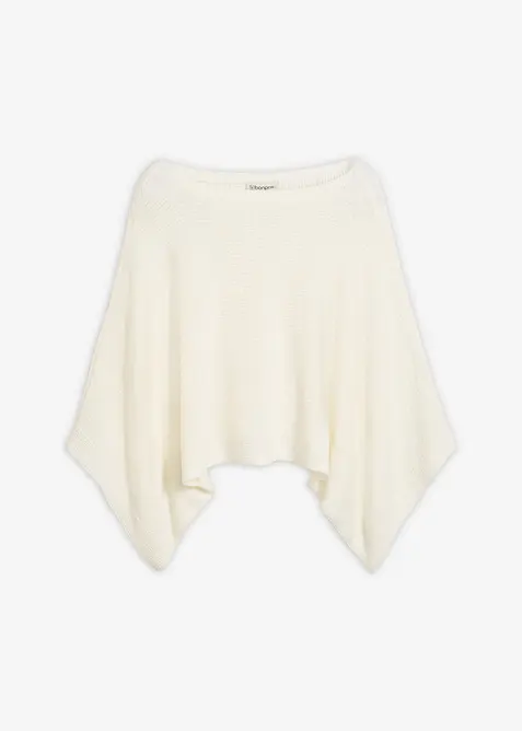 Kimono genser i b&aring;ndgarn, bonprix
