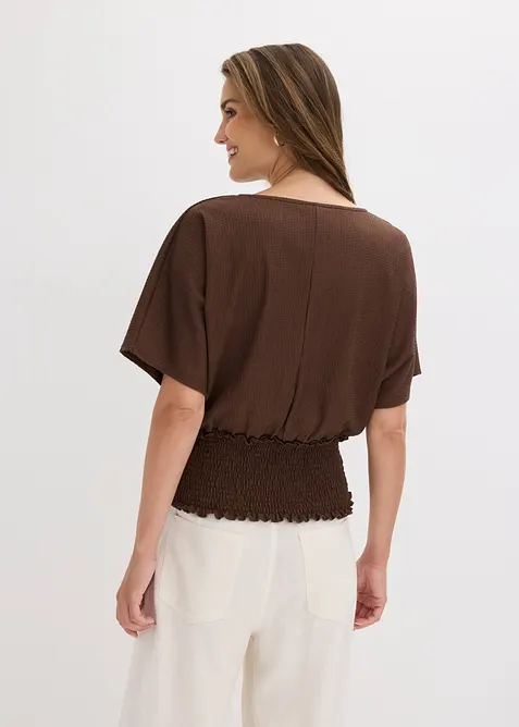 Topp i strukturert krepp, bonprix