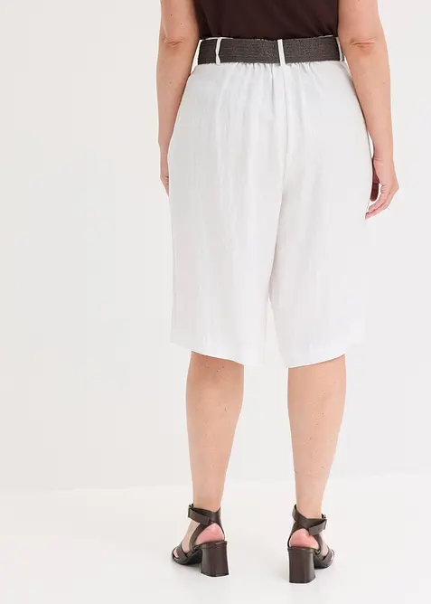 Bermudashorts i myk viskosemiks, bonprix