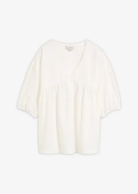 Tunika med forseggjort broderi, bonprix