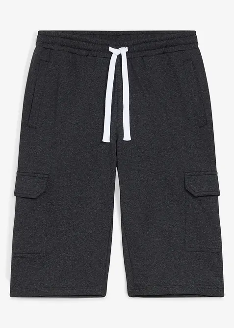 Sweat bermudashorts i 100% &oslash;kologisk bomull, bonprix