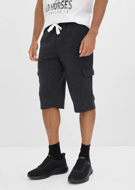 Sweat bermudashorts i 100% &oslash;kologisk bomull, bonprix