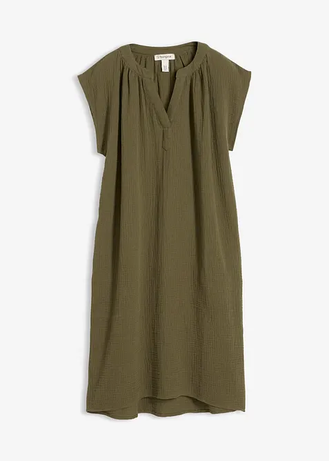 Minikjole i 100% bomull, bonprix