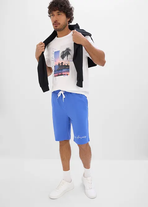 T-skjort og sweatbermuda (2-delt sett), bonprix