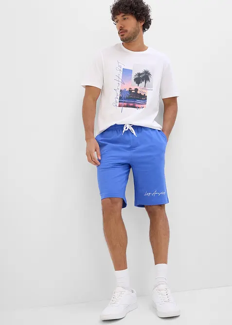 T-skjort og sweatbermuda (2-delt sett), bonprix