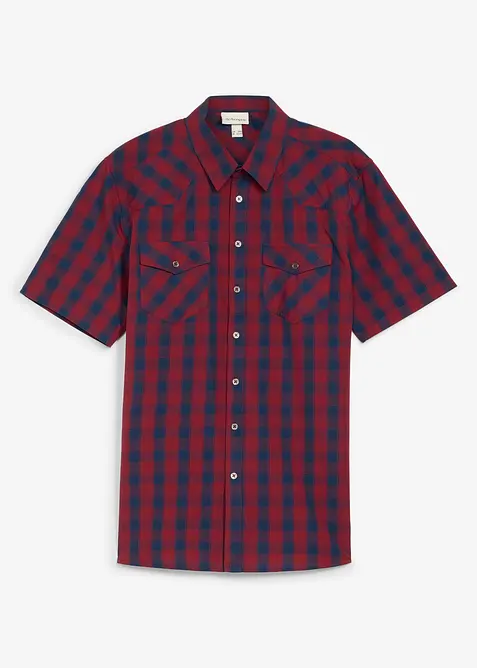 Kortermet skjorte i 100% bomull, bonprix