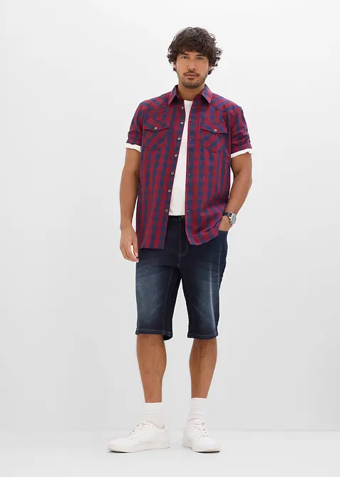 Kortermet skjorte i 100% bomull, bonprix