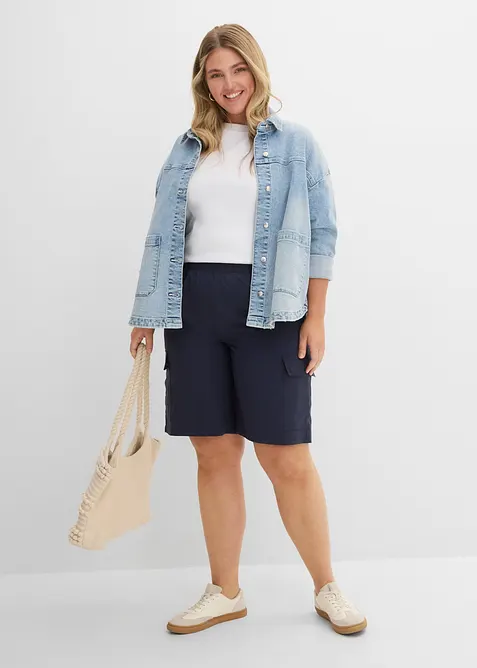 Hurtigt&oslash;rkende cargo-funksjonsbermuda, bonprix