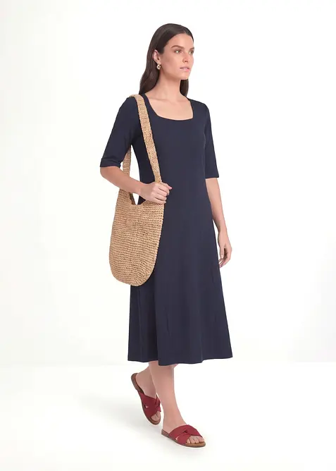 Jerseykjole i 100% &oslash;kologisk bomull, bonprix