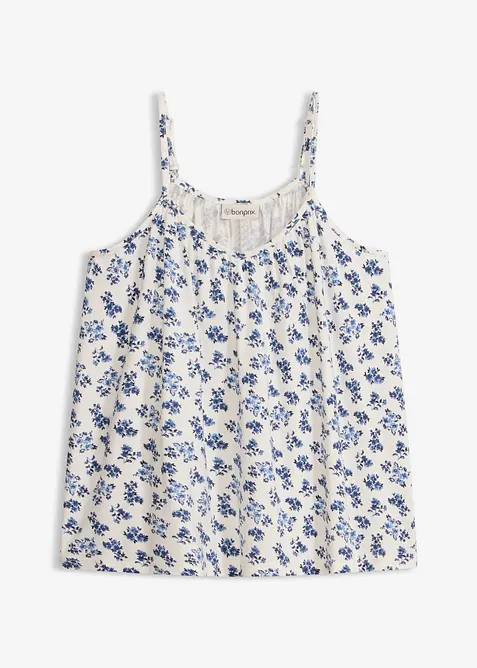 Stroppetopp i viskose, bonprix