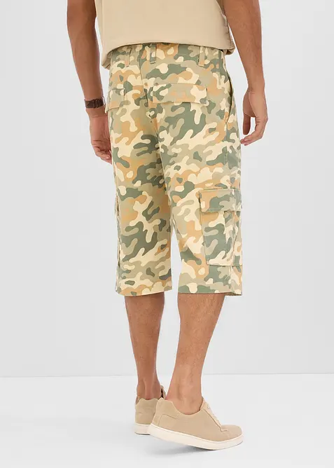 Cargo-bermudashorts i twill, Loose fit, bonprix