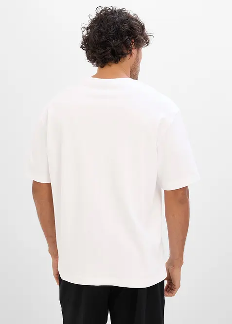 T-skjorte i formstabil bomull (2-pack), bonprix