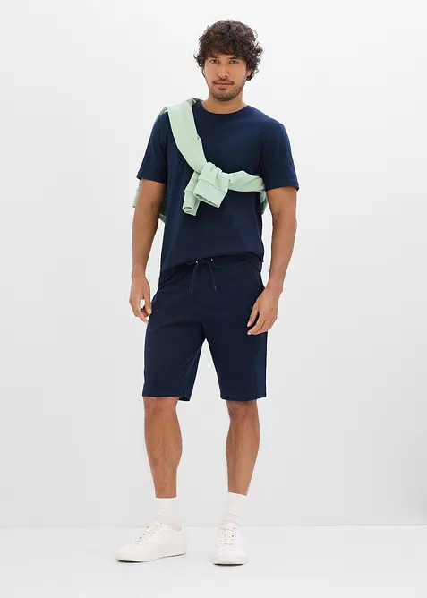 Singlet, T-skjorte, 2x shorts (4 deler) av 100% bomull, bonprix