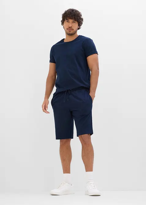 Singlet, T-skjorte, 2x shorts (4 deler) av 100% bomull, bonprix