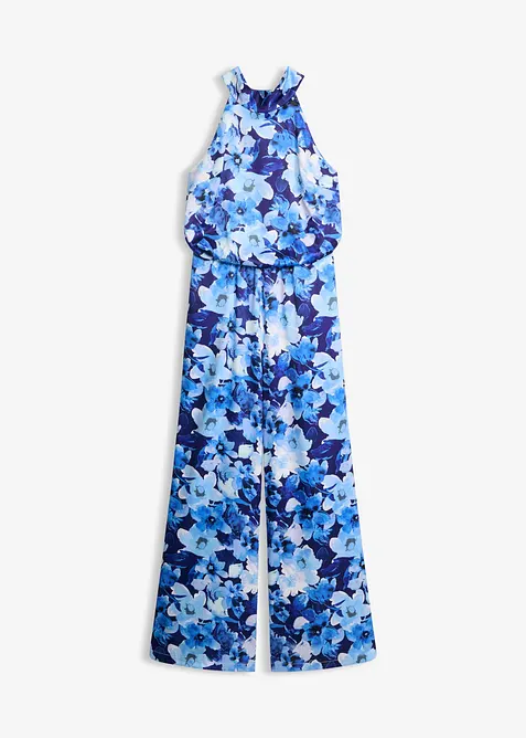 Jumpsuit i glinsende sateng, bonprix