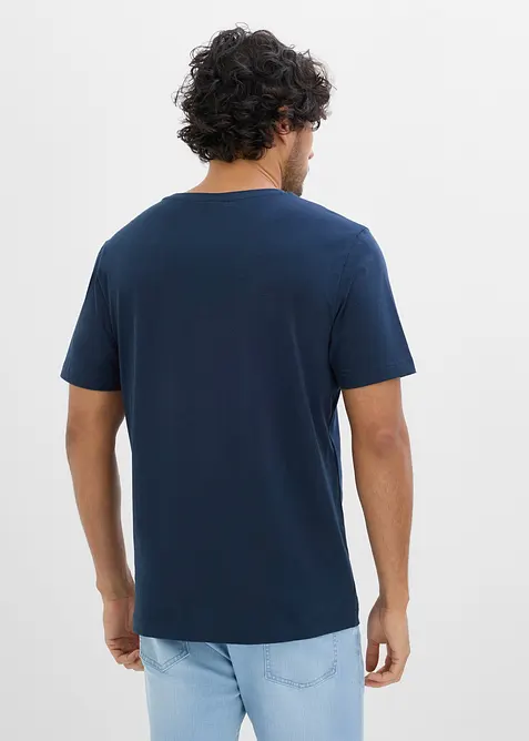 T-skjorte i 100% bomull med Italy-trykk foran, bonprix