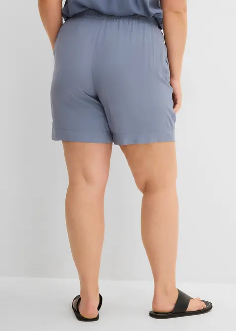 Shorts av viskose i slip on-modell, bonprix