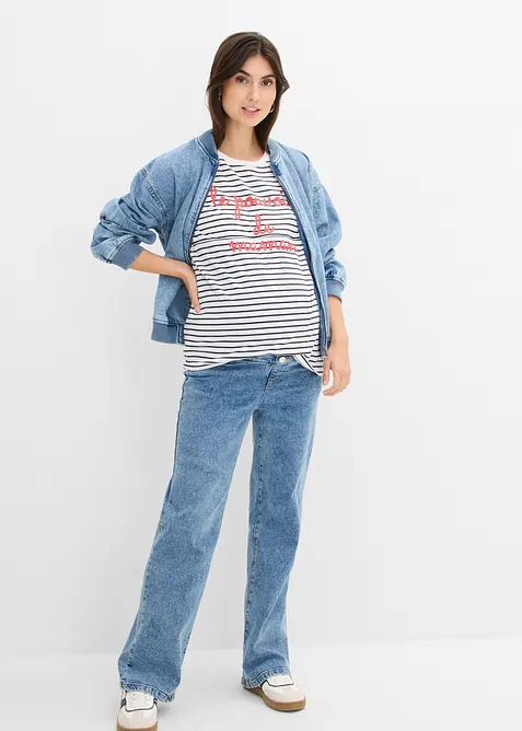 Mama topp med &oslash;kologisk bomull, bonprix