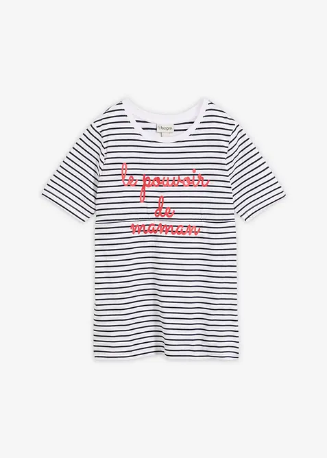 Mama topp med &oslash;kologisk bomull, bonprix