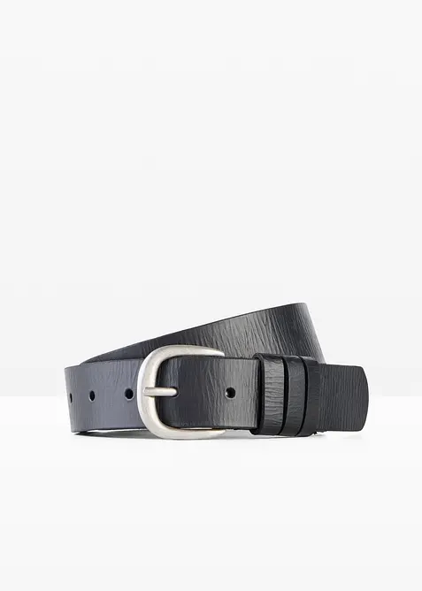 Skinnbelte med klassisk spenne, bonprix