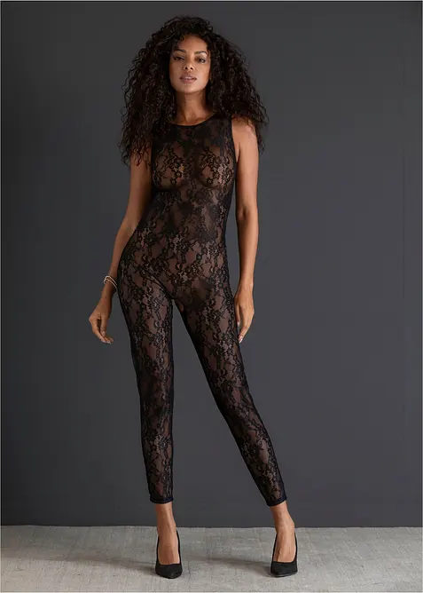 Catsuit ouvert, bonprix