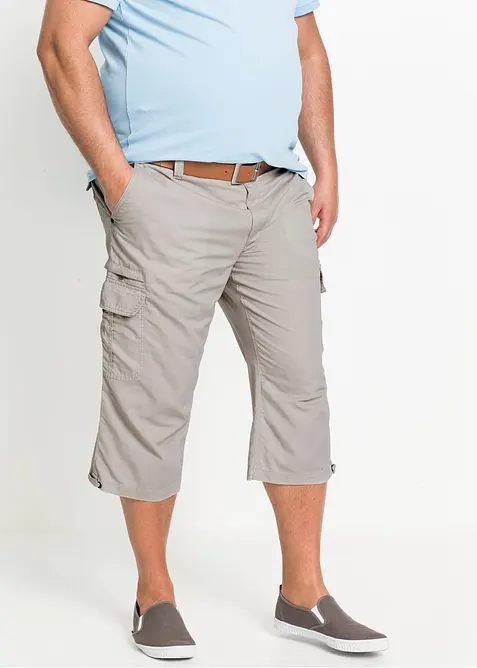 Regular Fit-cargo-bermudashorts i 100% bomull, lang, bonprix