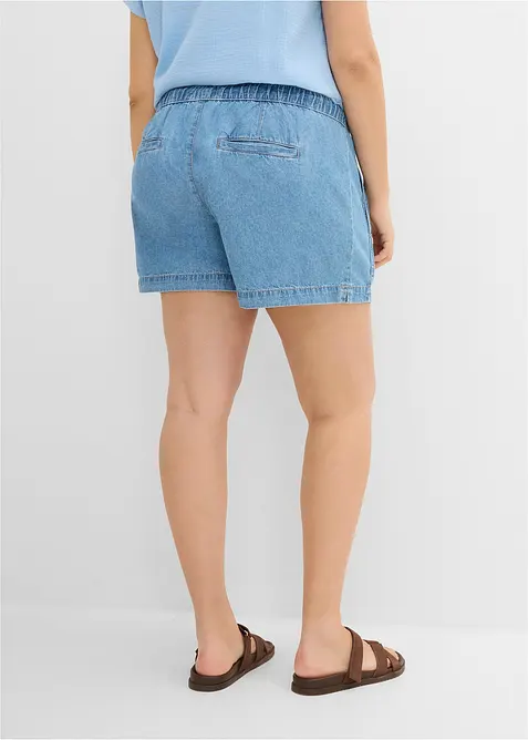 Denimshorts Mid Waist, komfortlinning, bonprix