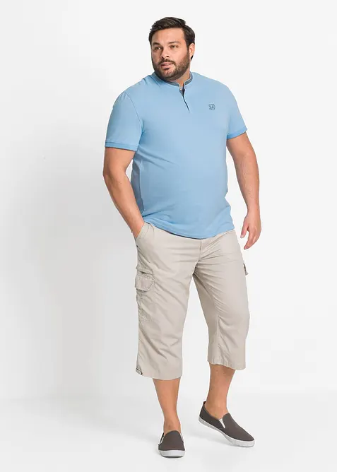 Regular Fit-cargo-bermudashorts i 100% bomull, lang, bonprix