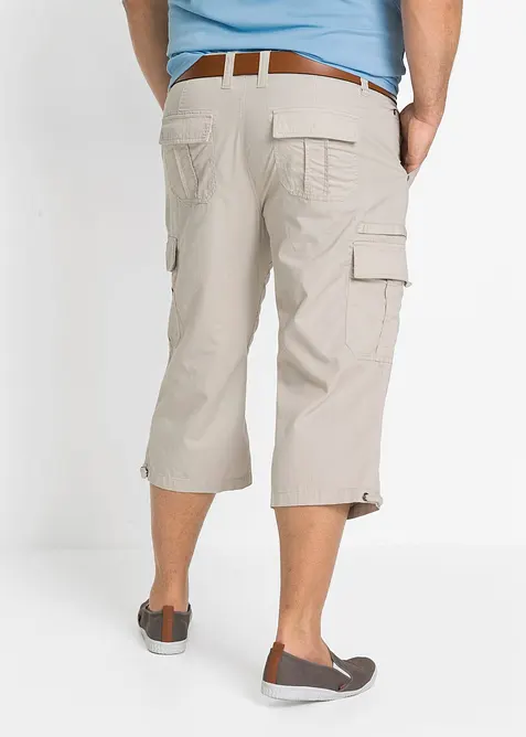 Regular Fit-cargo-bermudashorts i 100% bomull, lang, bonprix
