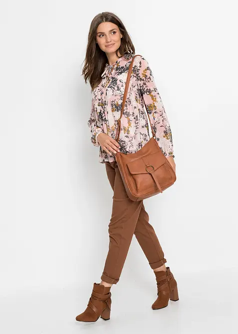 Skulderveske i mellomstor modell med spennedetalj, bonprix