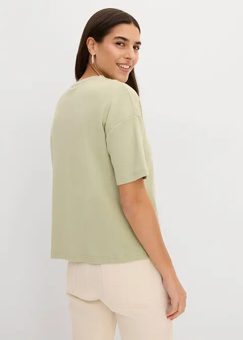 T-skjorte i avslappet modell og 100% bomull, bonprix