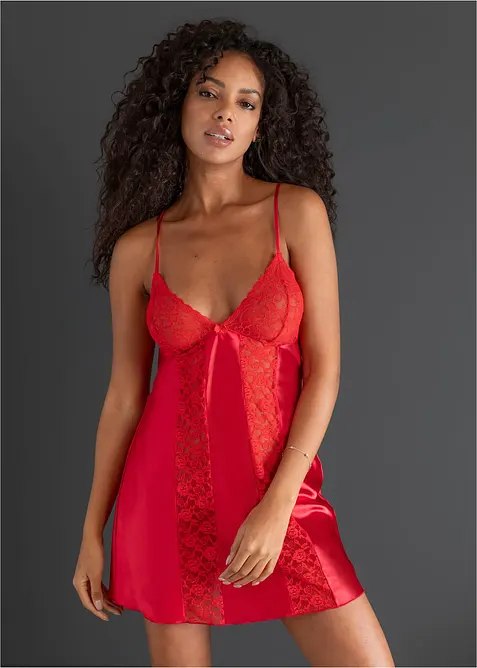 Neglisj&eacute; i sateng, bonprix