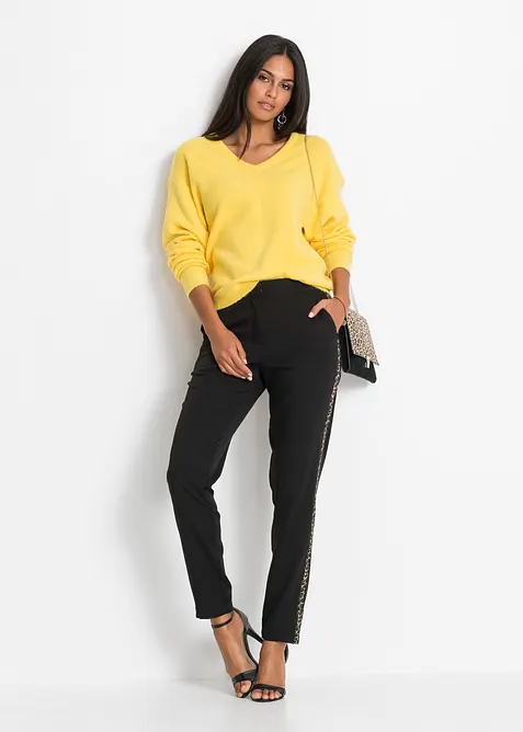 Oversized strikkegenser, bonprix