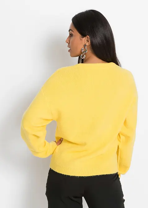 Oversized strikkegenser, bonprix