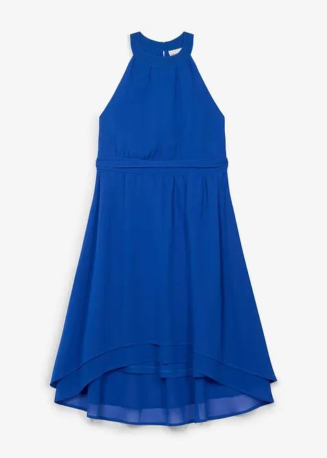 Kjole med forlenget bakstykke av chiffon, bonprix