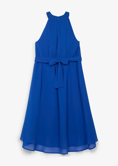 Kjole med forlenget bakstykke av chiffon, bonprix
