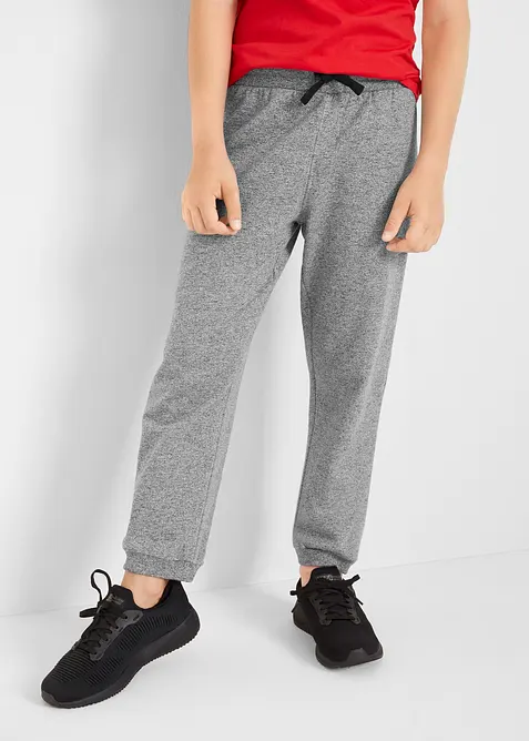Joggebukse med bomull (2-pack), bonprix