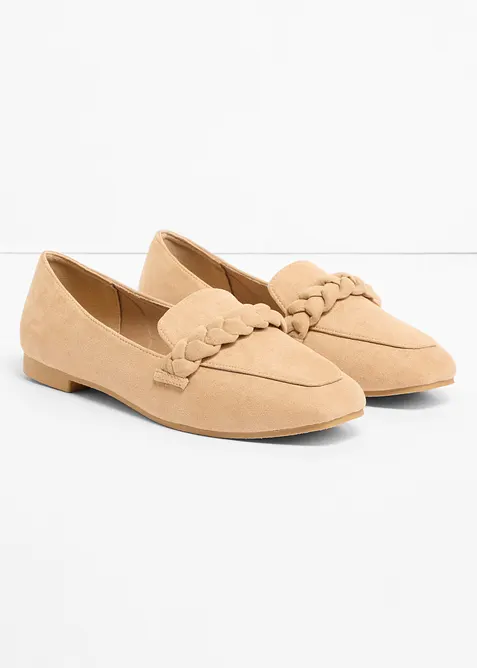 Loafers med flettedetalj, bonprix